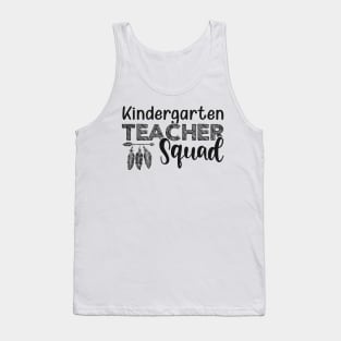 Kindergarten Teacher Squad Tank Top